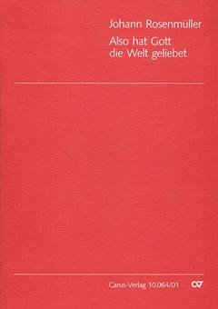 Also hat Gott die Welt geliebt 