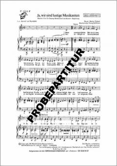 Ja, wir sind lustige Musikanten 