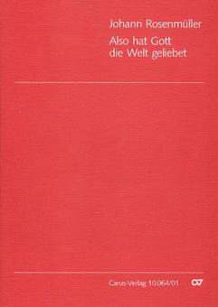 Also hat Gott die Welt geliebt 