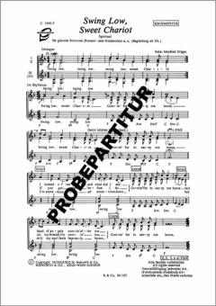 Swing Low, Sweet Chariot 