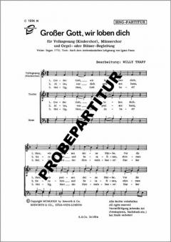 Großer Gott, wir loben dich 