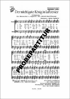 Der mächtigste König im Luftrevier 