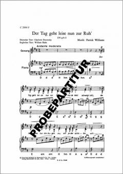 Der Tag geht leise nun zur Ruh 
