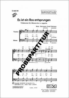 Es ist ein Ros entsprungen 