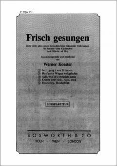 Frisch gesungen 