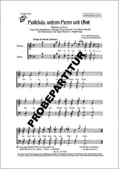 Halleluja, unserm Herrn und Gott 