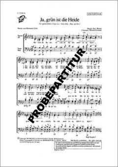 Ja, grün ist die Heide 