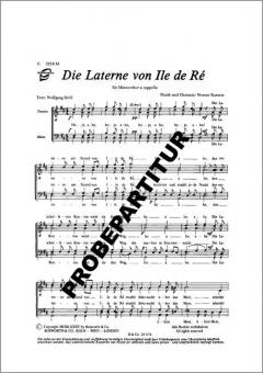 Die Laterne von Ile de Re 