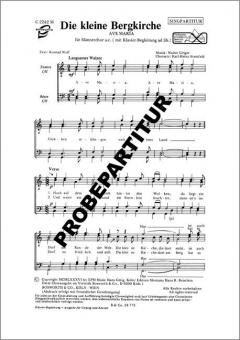 Die kleine Bergkirche 