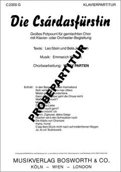 Die Csárdasfürstin 