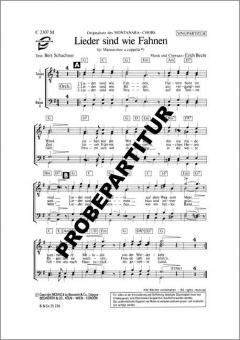 Lieder sind wie Fahnen 