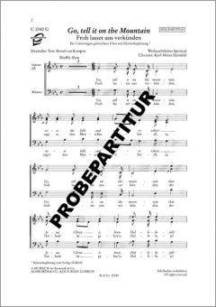 Go, Tell It On The Mountain 