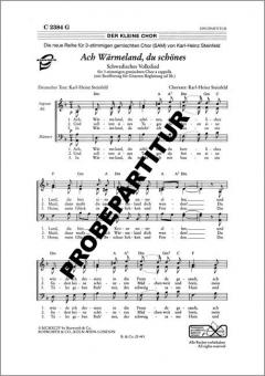 Ach Wärmeland, du schönes 