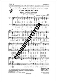 Herrn Pastor sin Kauh 