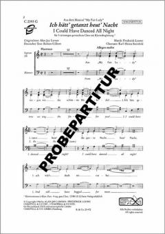 Ich hatt' getanzt heut' Nacht 