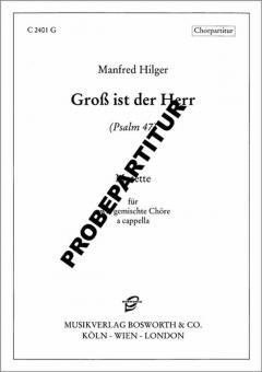 Groß ist der Herr 