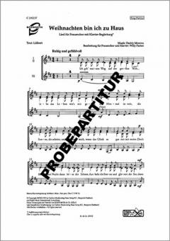 Weihnachten bin ich zu Haus 