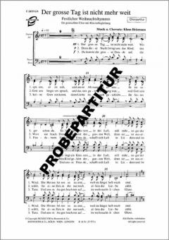 Der große Tag ist nicht mehr weit 