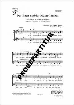 Der Kater und das Mäusefräulein 