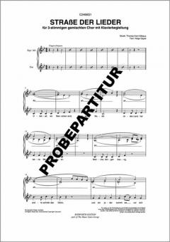 Die Strasse der Lieder 