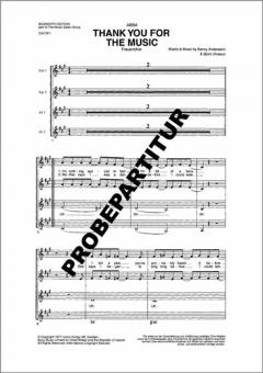 Thank You For The Music (ABBA) 