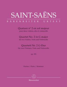 Quartett Nr. 2 G-Dur op. 153 Standard
