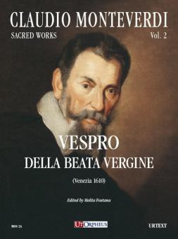 Vespro della Beate Vergine (Venezia 1610) Volume 2 
