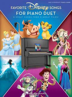 Favorite Disney Songs for Piano Duet 