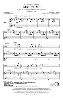 Part Of Me (from Dear Evan Hansen) Standard