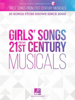 Girls' Songs from 21st Century Musicals - Book/ Online Audio 