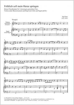 Fröhlich soll mein Herze springen 