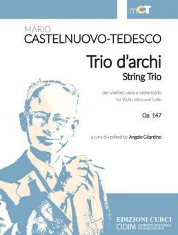 Trio d'archi Op. 147 