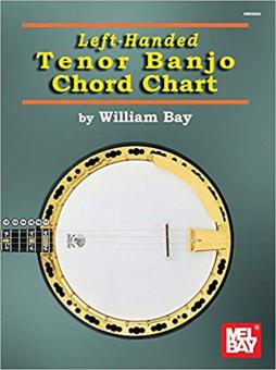 Left-Handed Tenor Banjo Chord Chart 