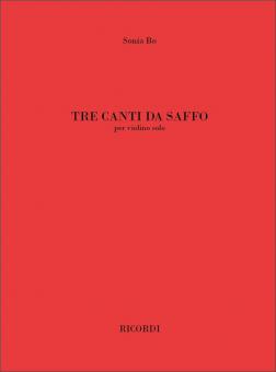 Tre canti da Saffo 