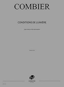 Conditions de lumière 