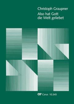 Also hat Gott die Welt geliebt 