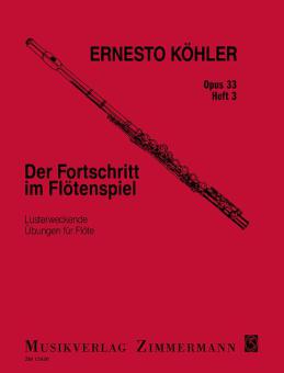 Der Fortschritt im Flötenspiel op. 33 Heft 3 Standard