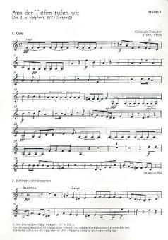 Aus der Tiefen rufen wir 