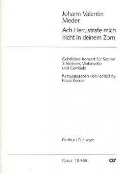 Ach Herr, strafe mich nicht 