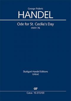 Ode For St. Cecilia's Day HWV76 Standard