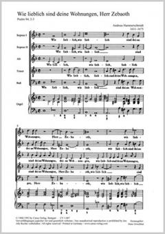 Wie lieblich sind deine Wohnungen 