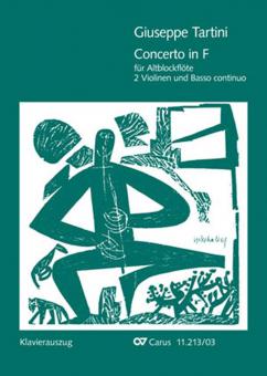 Concertino in F-Dur für Blockflöte und Streicher 