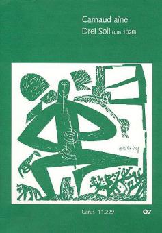 Drei Soli für Sopranblockflöte (um 1828) 