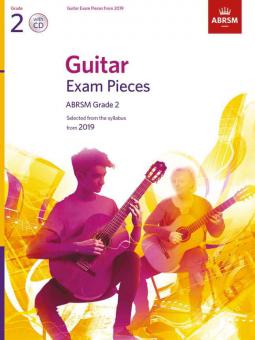 Guitar Exam Pieces from 2019, ABRSM Grade 2, with CD 