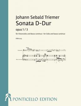 Sonate D-Dur op. 1 Nr. 3 