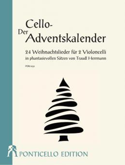 Der Cello-Adventskalender für 2 Violoncelli 