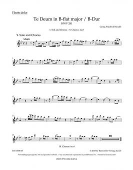 Te Deum B-Dur HWV 281 