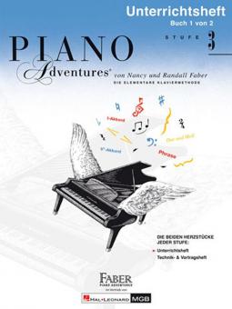 Piano Adventures: Unterrichtsheft 3 