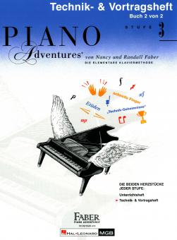 Piano Adventures: Technik- & Vortragsheft 3 