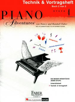 Piano Adventures: Technik- & Vortragsheft 4 